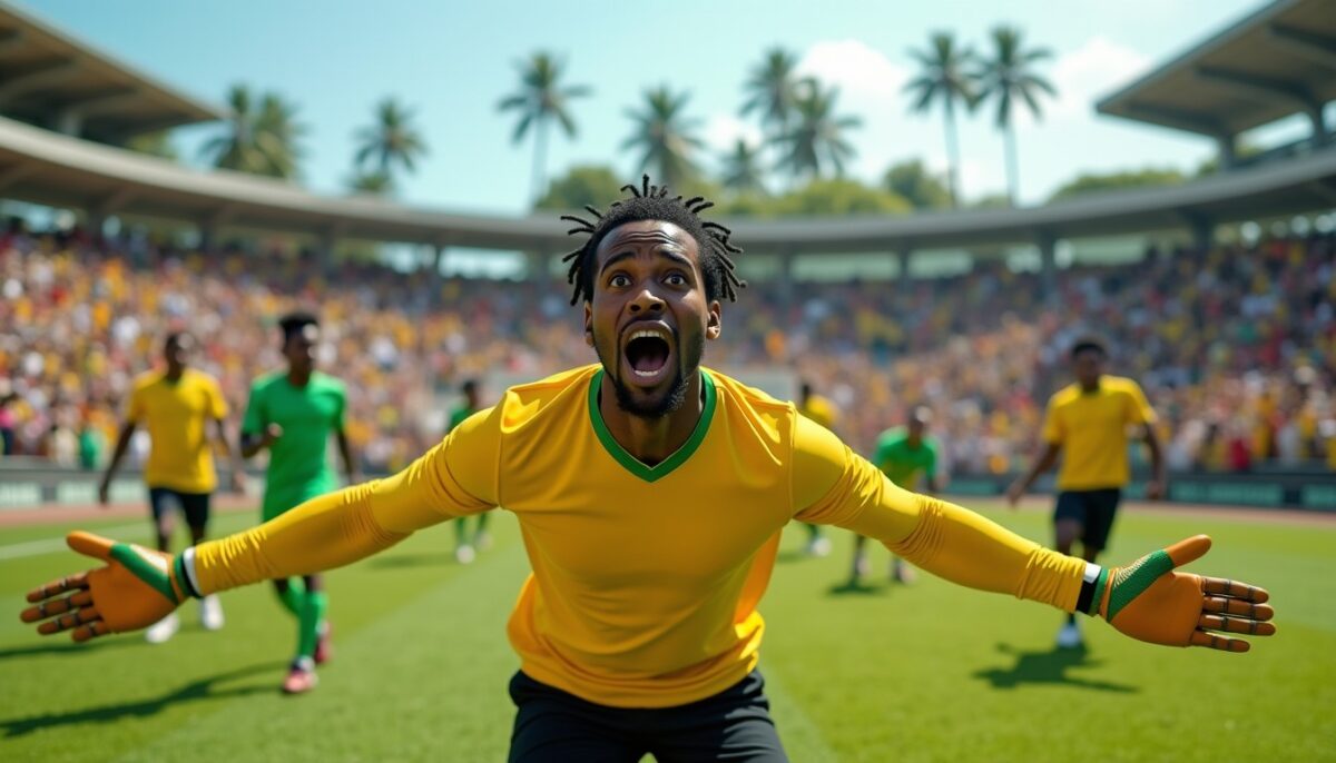 Pénalty le plus délirant de l’année : quand le football jamaïcain impose un piège au gardien